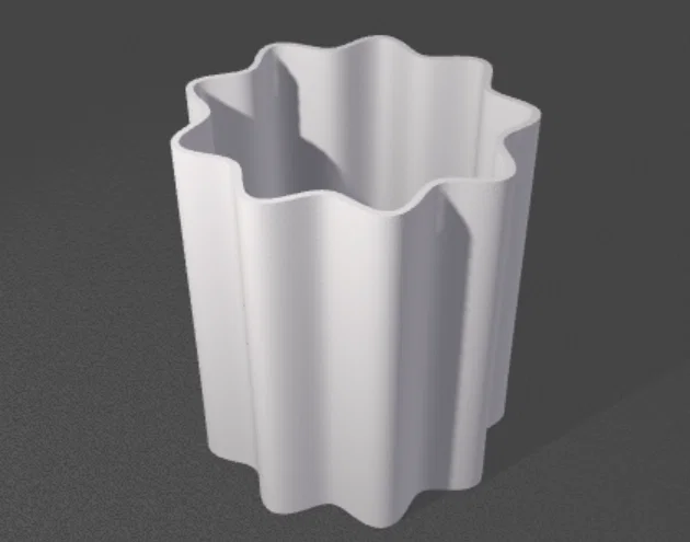 Ống cắm bút Wavey thiết kế lượn sóng in 3D đẹp mắt - Image 1
