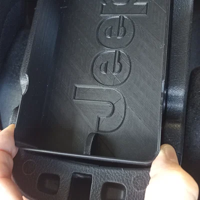 Khay chứa đồ bệ tỳ tay cho xe Jeep Compass (3D Printed)