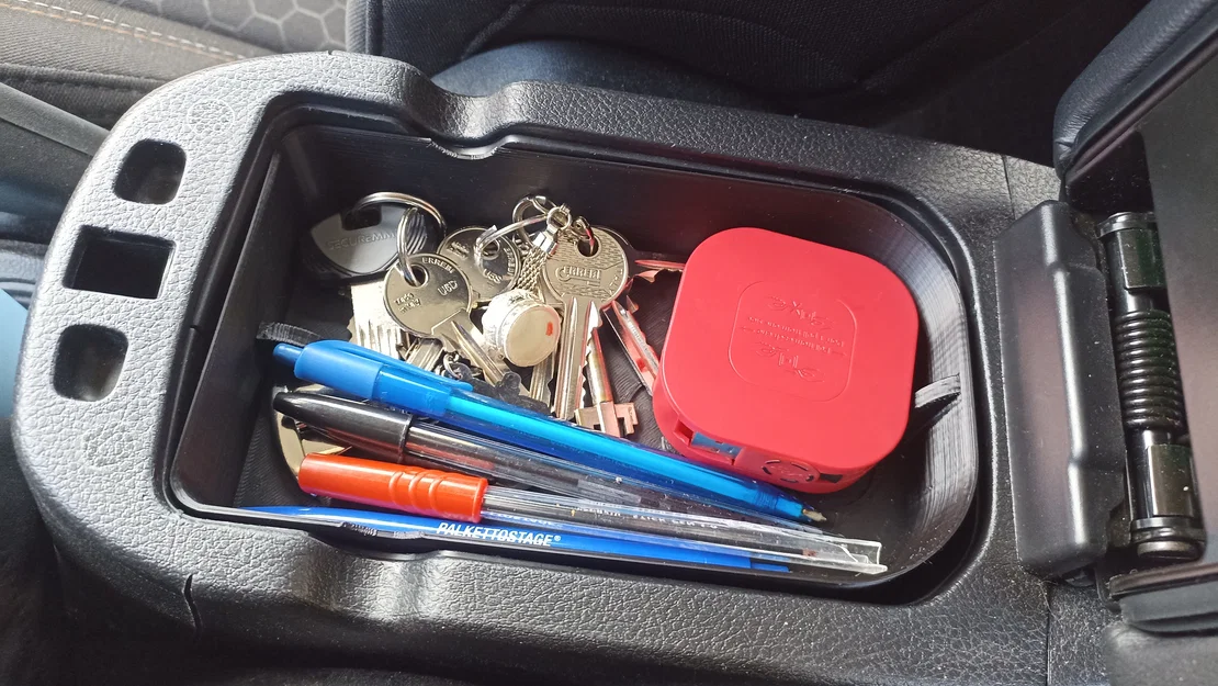 Khay chứa đồ bệ tỳ tay cho xe Jeep Compass (3D Printed) - Image 3