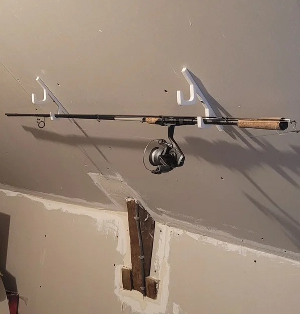 Support canne a peche (giá đỡ cần câu cá gắn tường dốc) - Image 1