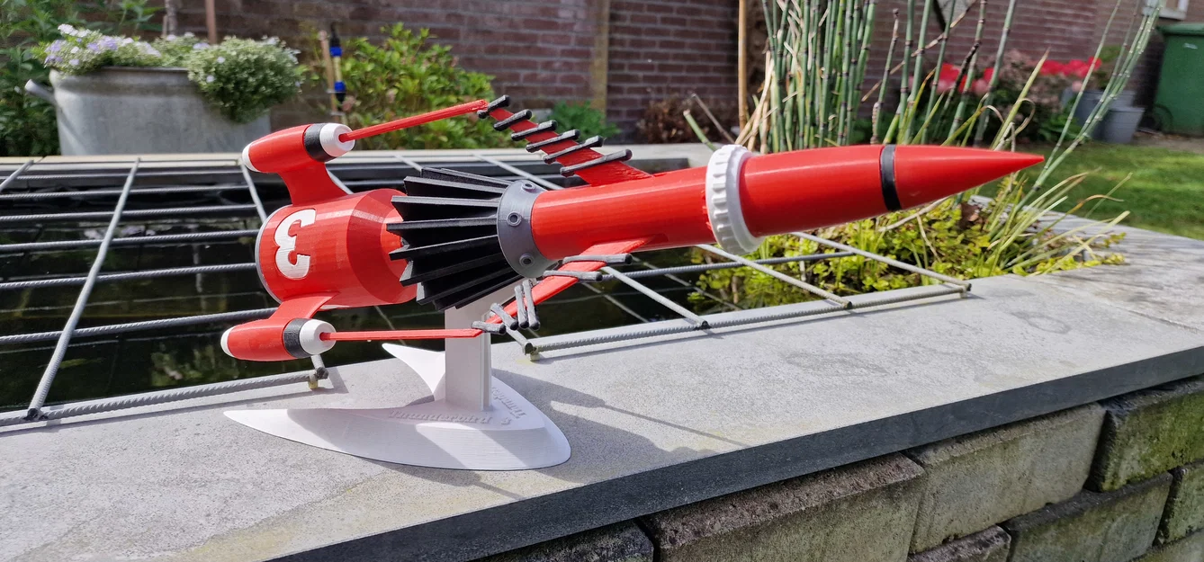 Mô hình tàu vũ trụ Thunderbird 3 (1965) - Tinh tế và đậm chất hoài cổ - Image 1