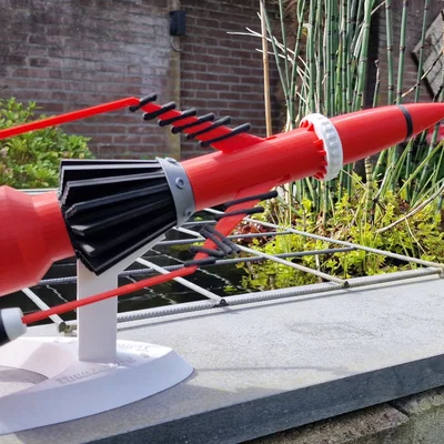 Mô hình tàu vũ trụ Thunderbird 3 (1965) - Tinh tế và đậm chất hoài cổ