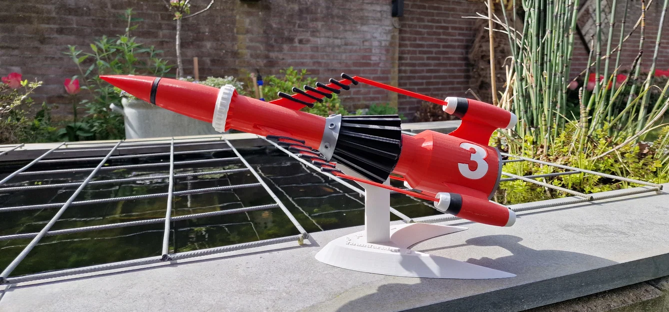 Mô hình tàu vũ trụ Thunderbird 3 (1965) - Tinh tế và đậm chất hoài cổ - Image 3