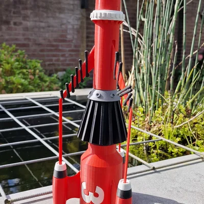 Mô hình tàu vũ trụ Thunderbird 3 (1965) - Tinh tế và đậm chất hoài cổ