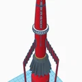 Mô hình tàu vũ trụ Thunderbird 3 (1965) - Tinh tế và đậm chất hoài cổ - Thumbnail 8