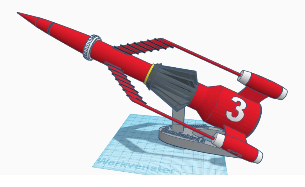 Mô hình tàu vũ trụ Thunderbird 3 (1965) - Tinh tế và đậm chất hoài cổ - Image 9