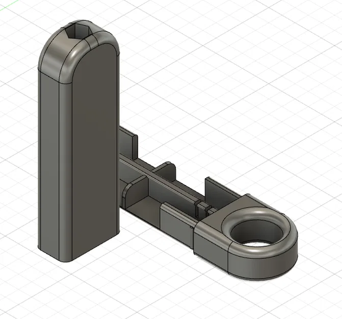 Mô hình tay cầm tua vít bỏ túi (Pocket Screwdriver) tiện lợi - Image 1