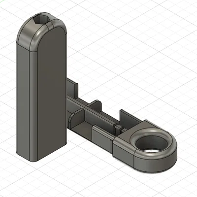 Mô hình tay cầm tua vít bỏ túi (Pocket Screwdriver) tiện lợi