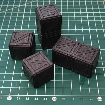 TTRPG - Crate (Thùng modular)