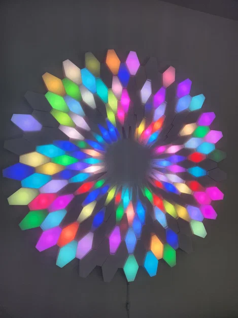 Lotus: 3D LED Wall Art - Image 2