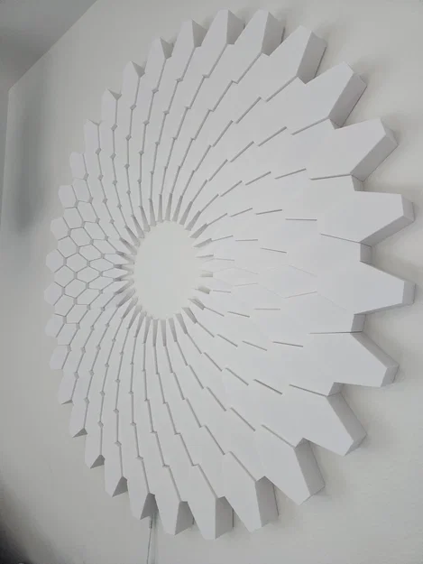 Lotus: 3D LED Wall Art - Image 4