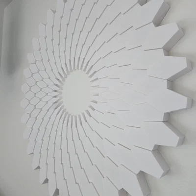 Lotus: 3D LED Wall Art