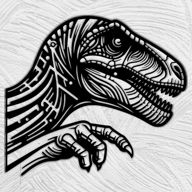 Velociraptor – Mẫu khủng long để treo hoặc trưng trên stand - Image 1