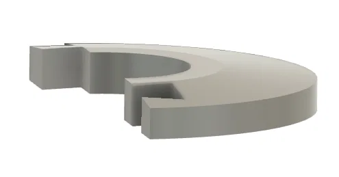 Ốp che ống/rosette đơn giản dạng Parametric - Image 2