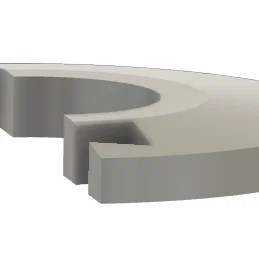Ốp che ống/rosette đơn giản dạng Parametric