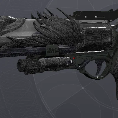 Mô hình 3D súng Hawkmoon Destiny 2 - On Ashen Wings chi tiết