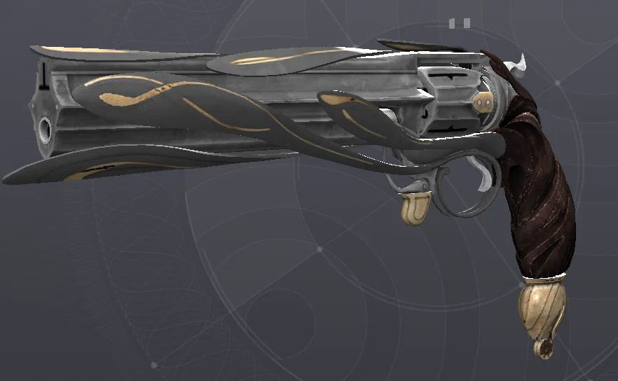 Mô hình súng Revolver Lumina Destiny 2 in 3D cực chi tiết - Image 1