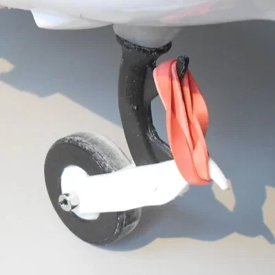 Hệ thống càng đáp máy bay RC dùng dây thun co giãn (Landing Gear)