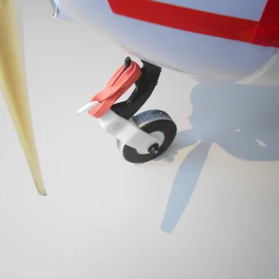Hệ thống càng đáp máy bay RC dùng dây thun co giãn (Landing Gear)