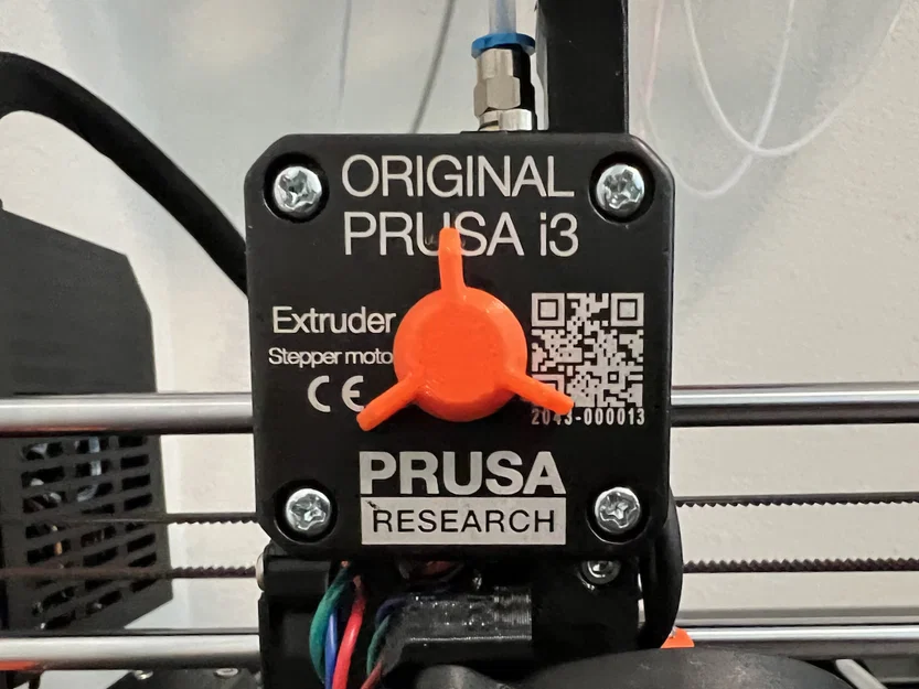 Prusa i3 MK3S+ LCD Knob Extruder Motor Visualizer - Image 1