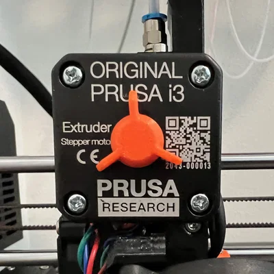 Prusa i3 MK3S+ LCD Knob Extruder Motor Visualizer
