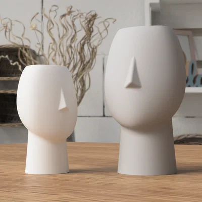 Face Vase – Bình hoa mặt người phong cách hiện đại