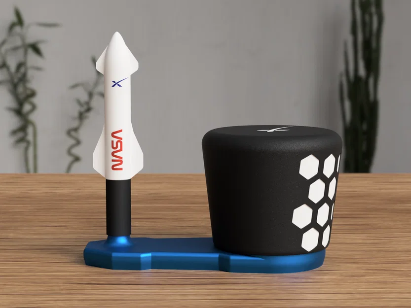 Bệ Phóng Stomp Rocket Starship SpaceX - Image 2