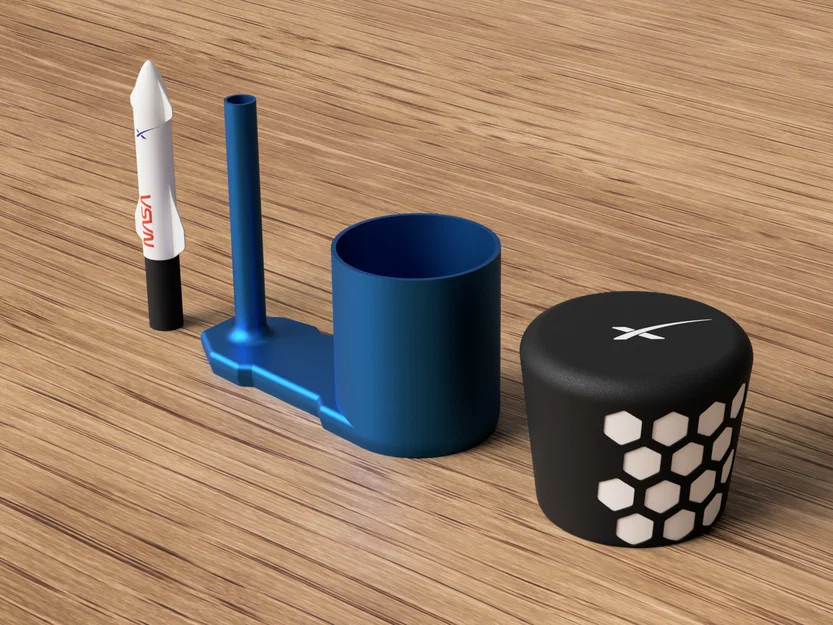 Bệ Phóng Stomp Rocket Starship SpaceX - Image 3