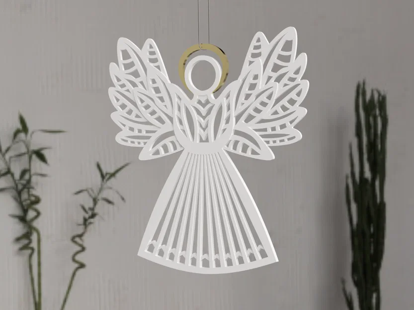Angel – Đồ trang trí thiên thần treo cây thông Noel - Image 1