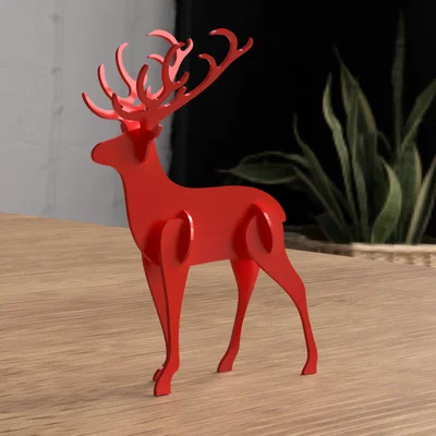 Christmas Deer kit card – Thẻ kit lắp ráp Tuần Lộc Giáng Sinh