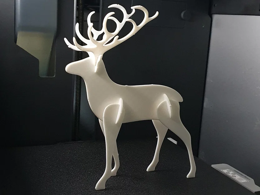 Christmas Deer kit card – Thẻ kit lắp ráp Tuần Lộc Giáng Sinh - Image 5