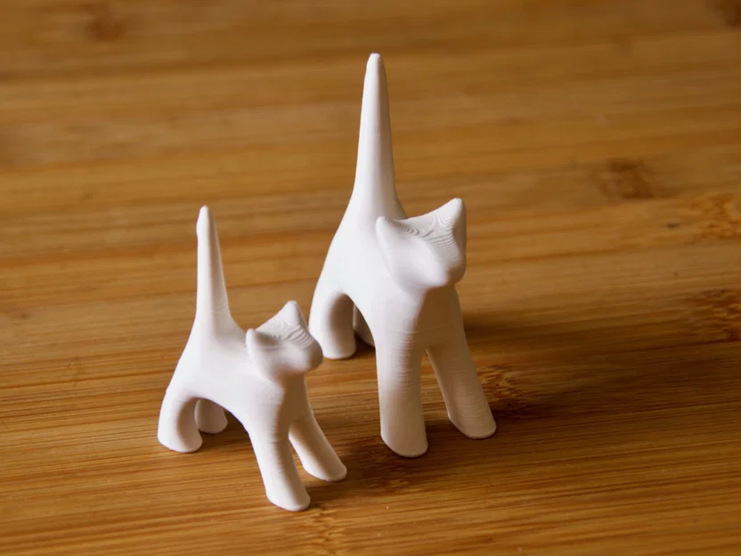 Happy Cat – Tượng mèo vui vẻ (No Support, dễ in) - Image 1