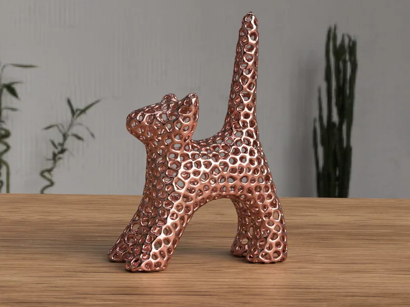 Happy Cat Voronoi - Image 1