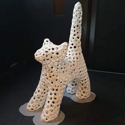 Happy Cat Voronoi