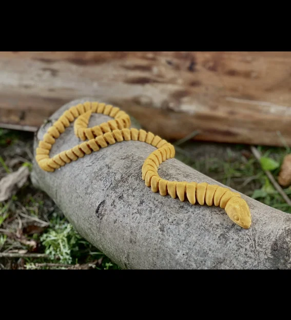 Mô hình rắn hổ mang Flexi Cobra 78cm in 3D siêu linh hoạt - Image 1