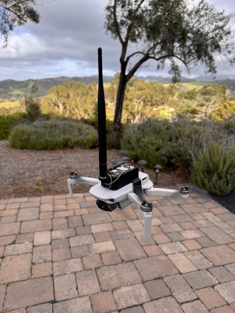 Ngàm gắn RAK Wizblock Meshtastic cho DJI Mini 2 (snap-on) - Image 1