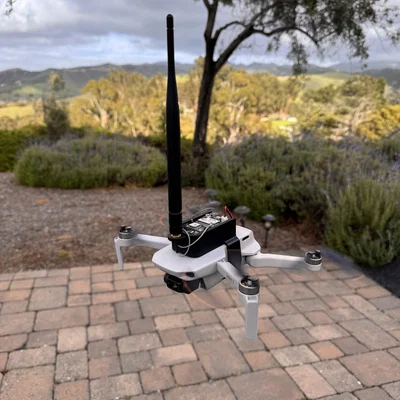 Ngàm gắn RAK Wizblock Meshtastic cho DJI Mini 2 (snap-on)