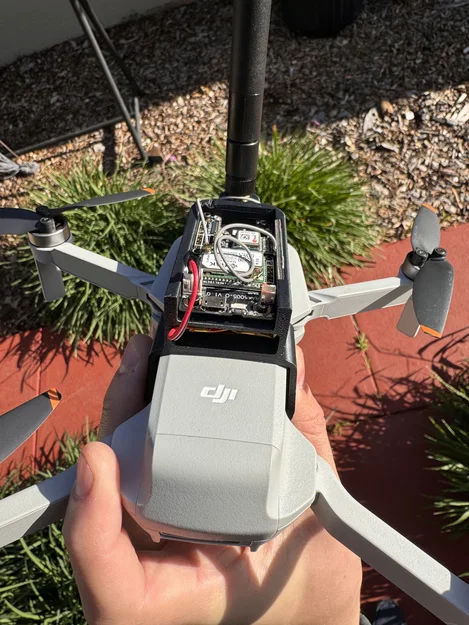 Ngàm gắn RAK Wizblock Meshtastic cho DJI Mini 2 (snap-on) - Image 2