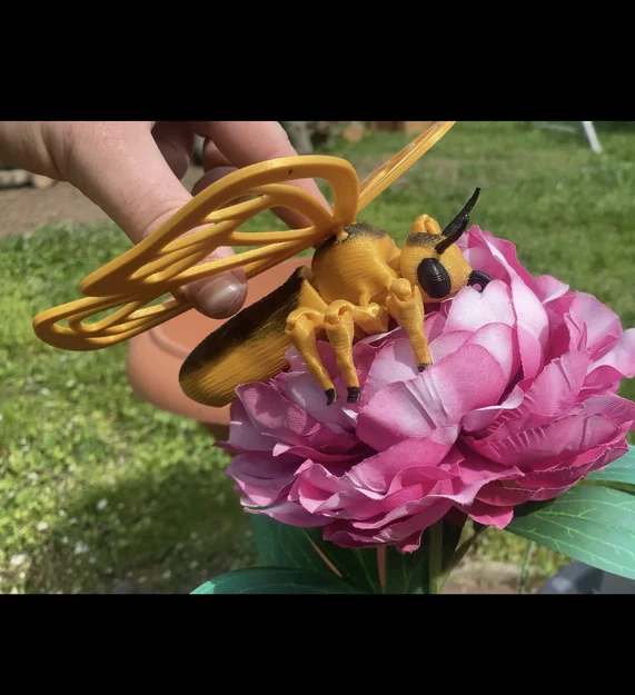 Mô hình bướm Flexi Butterfly linh hoạt in 3D không cần support - Image 1