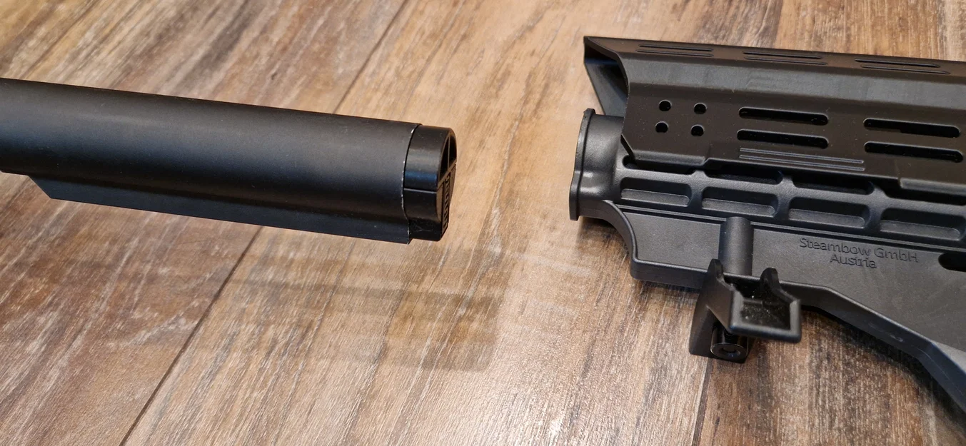 Ngăn chứa đồ trong buffertube cho Steambow Stinger 2 - Image 3