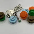 Móc khóa hình viên gạch LEGO xếp chồng độc đáo (3D Printing Model) - Thumbnail 6