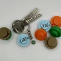 Móc khóa hình viên gạch LEGO xếp chồng độc đáo (3D Printing Model) - Thumbnail 8