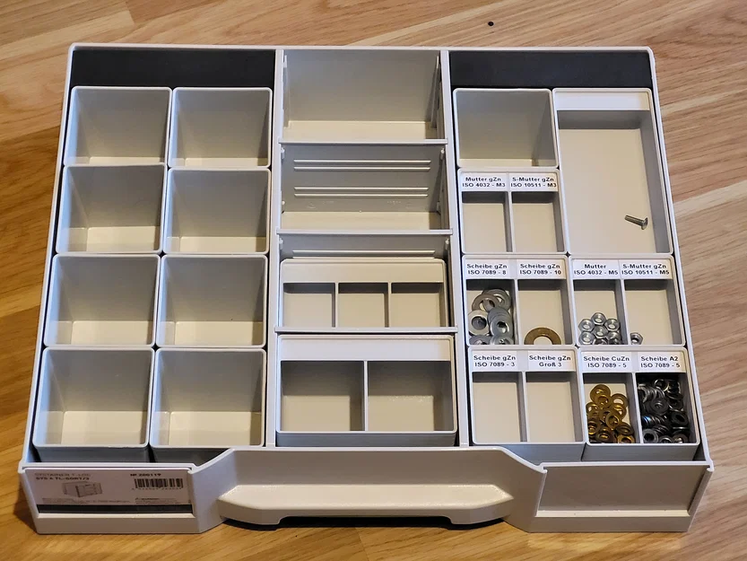 Hộp Xếp Chồng cho Festool Sortainer SYS 4 TL-SORT/3 (240 biến thể) - Image 1