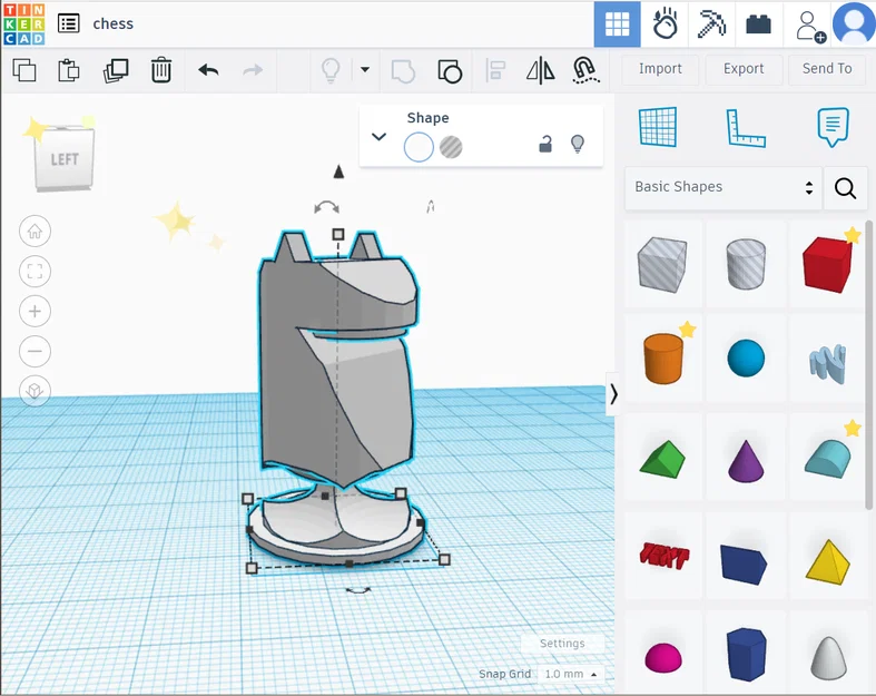Bộ quân cờ vua thiết kế tối giản dành cho máy in 3D - Image 2