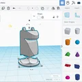 Bộ quân cờ vua thiết kế tối giản dành cho máy in 3D - Thumbnail 2