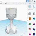 Bộ quân cờ vua thiết kế tối giản dành cho máy in 3D - Thumbnail 4