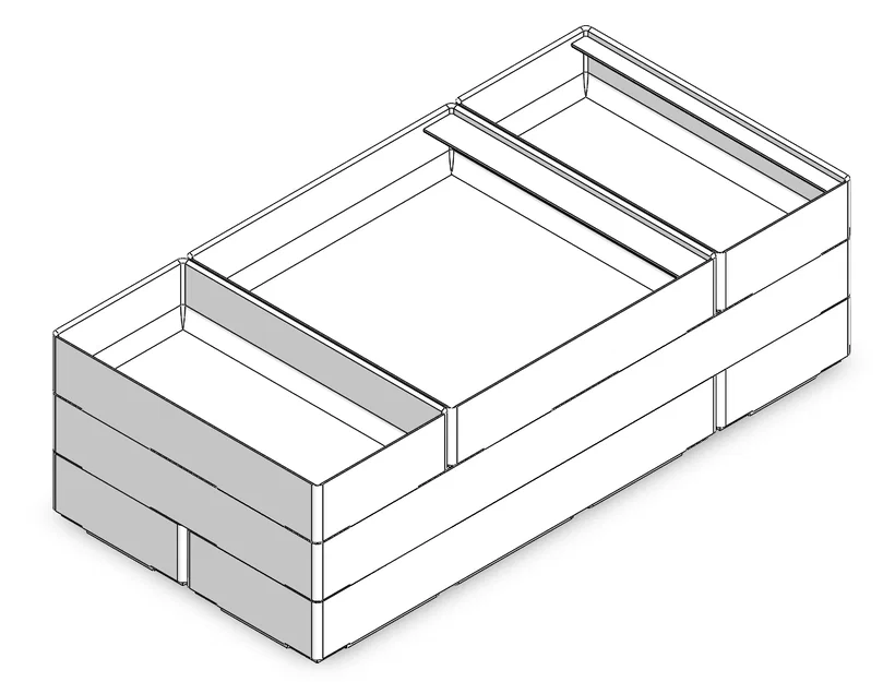 Hộp Xếp Chồng cho Festool Sortainer SYS 4 TL-SORT/3 (240 biến thể) - Image 8