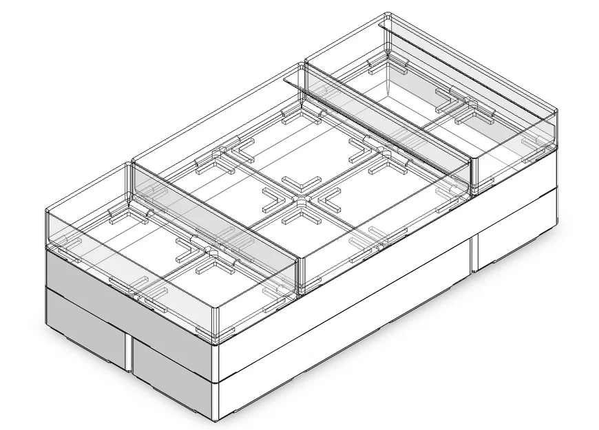 Hộp Xếp Chồng cho Festool Sortainer SYS 4 TL-SORT/3 (240 biến thể) - Image 9