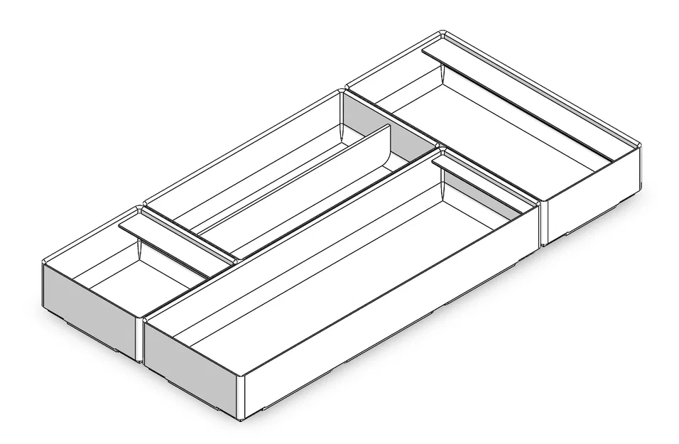 Hộp Xếp Chồng cho Festool Sortainer SYS 4 TL-SORT/3 (240 biến thể) - Image 12