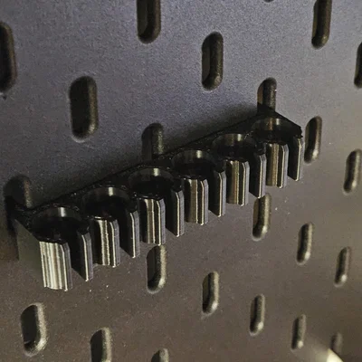 Holder gắn bộ giũa lên Ikea Skadis (Skadis file holder)